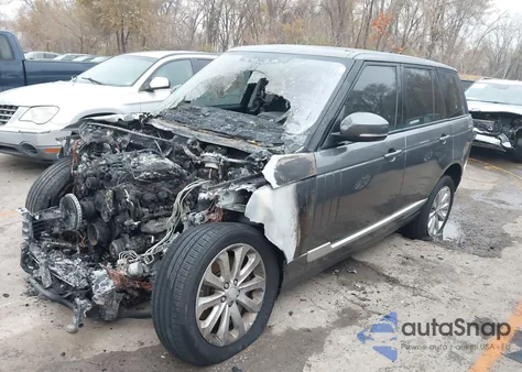 2017 Land Rover Range Rover 3.0L V6 Supercharged Hse из США, поврежденный, VIN SALGS2FV0HA379314